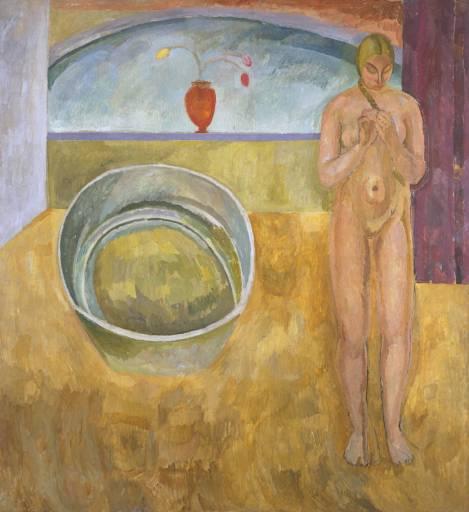 The Tub, 1917 - Ванесса Белл