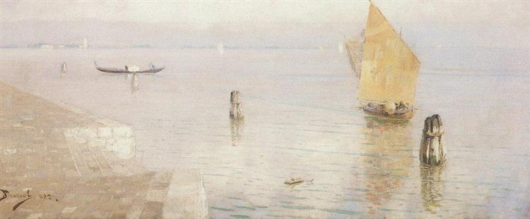 Laguna. Venice., 1897 - Василь Полєнов