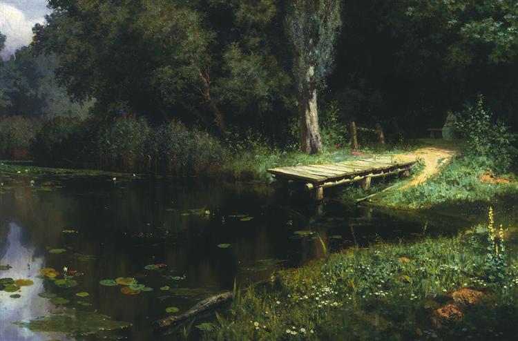 Pond, 1879 - Vasily Polenov
