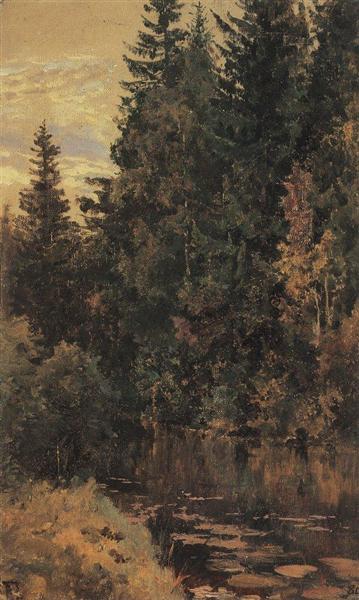 Pond, 1880 - Vasily Polenov