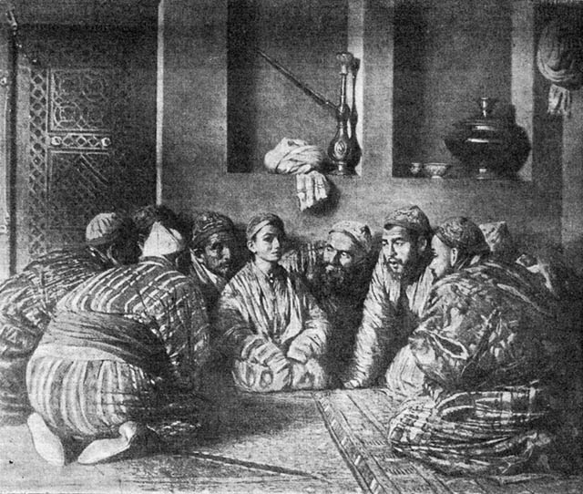 Бача і його прихильники, 1868 - Василь Верещагін