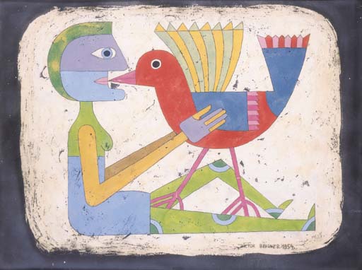 Initiation Into Liberty, 1954 - Victor Brauner