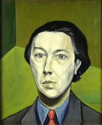 Portrait of André Breton - Віктор Браунер