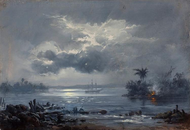 A passagem de Humaitá, 1886 - Victor Meirelles