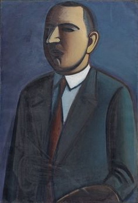 Selvportræt, 1927 - Vilhelm Lundstrom