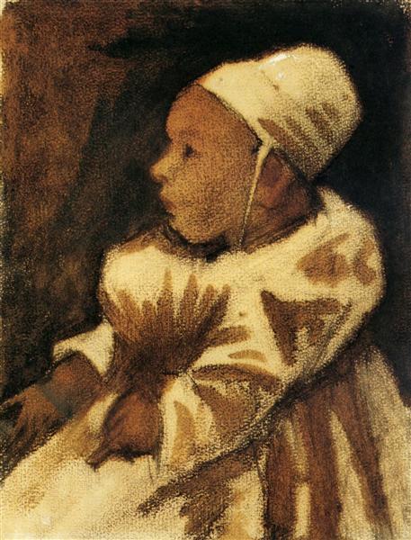 Baby, c.1882 - Винсент Ван Гог