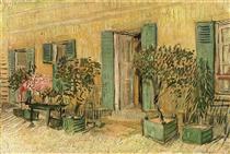Exterior of a Restaurant at Asnieres - Vincent van Gogh