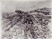Field with a Sower - Винсент Ван Гог