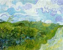 Green Wheat Fields - Винсент Ван Гог