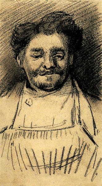 Head of a Man, 1885 - Винсент Ван Гог