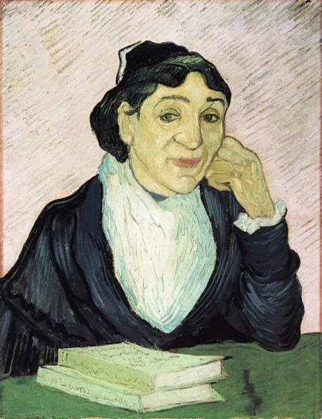 L'Arlesienne, Portrait of Madame Ginoux, 1890 - Вінсент Ван Гог