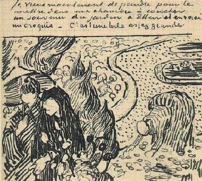 Memory of the Garden at Etten, 1888 - Vincent van Gogh