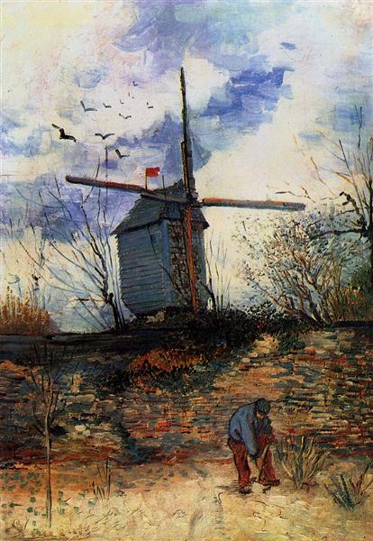 Moulin de la Galette, 1886 - Винсент Ван Гог