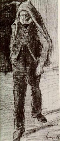 Orphan Man with Pickax on his Shoulder, 1883 - Vincent van Gogh