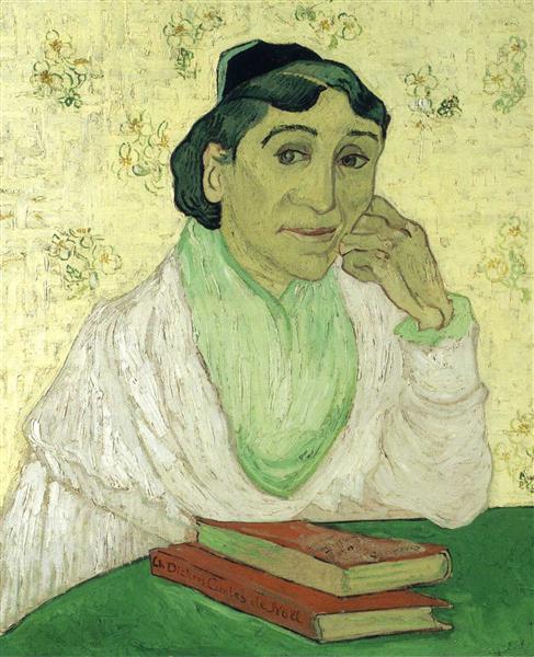 Portrait of Madame Ginoux (L'Arlesienne), 1888 - Винсент Ван Гог