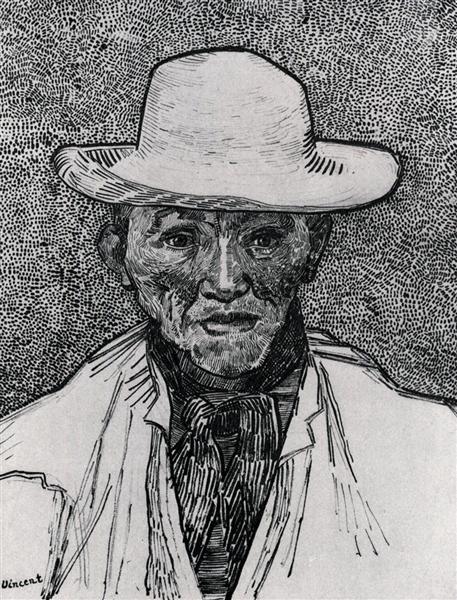 Портрет Пейшенса Ескальє, 1888 - Вінсент Ван Гог