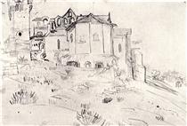 Ruins of Montmajour - Вінсент Ван Гог