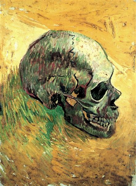 Череп, c.1887 - Вінсент Ван Гог