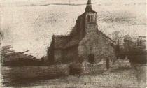 St. Martin's Church at Tongelre - Vincent van Gogh