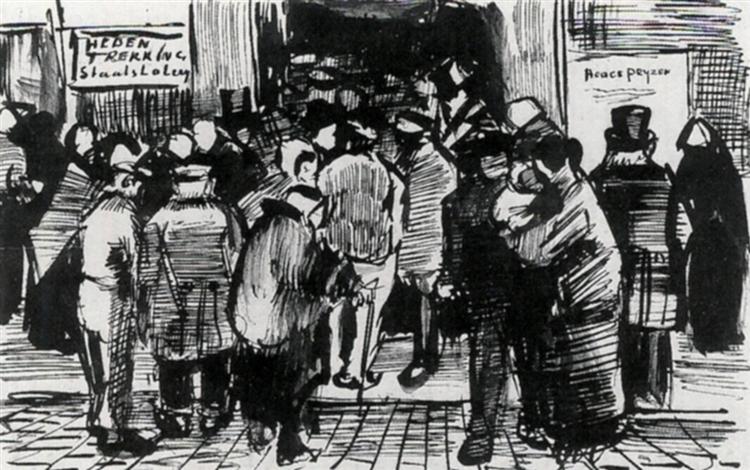 Державна лотерея, 1882 - Вінсент Ван Гог