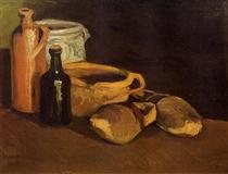 Still Life with Clogs and Pots - Винсент Ван Гог