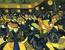 The ballroom at Arles - Vincent van Gogh
