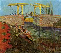 The Langlois Bridge at Arles - Vincent van Gogh