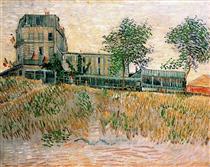 The Restaurant de la Sirene at Asnieres - Vincent van Gogh