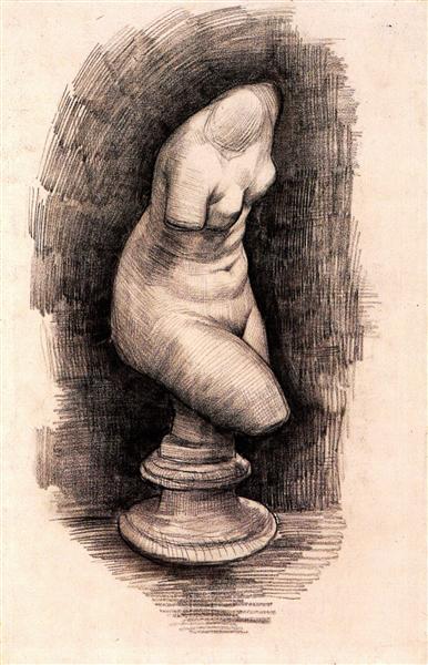 Torso of Venus, c.1886 - Vincent van Gogh
