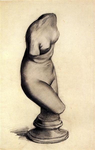 Torso of Venus, c.1886 - 梵谷