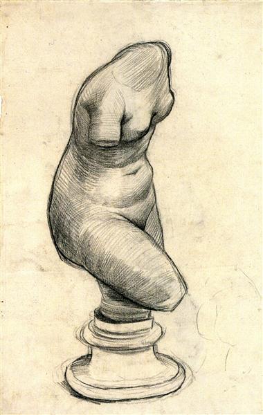 Torso of Venus, c.1886 - Vincent van Gogh