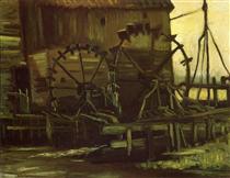 Water Wheels of Mill at Gennep - Винсент Ван Гог