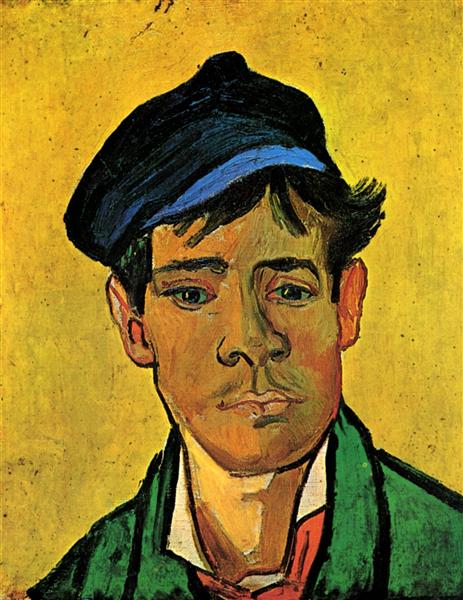 Young Man with a Hat, 1888 - Vincent van Gogh