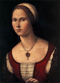 Portrait of a Young Woman - Vittore Carpaccio