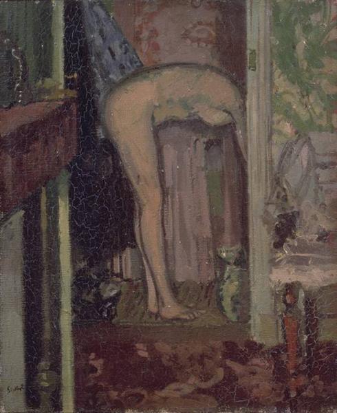Woman Washing her Hair, 1906 - Уолтер Сикерт