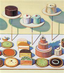 Reproductions De Qualité Musée Pop Art Peinture alimentaire de Wayne  Thiebaud (Inspiré par)