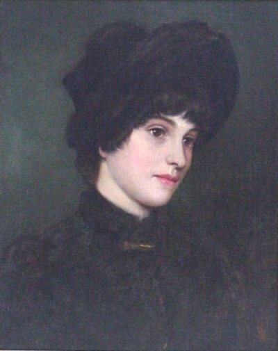 Portrait of a young girl, 1880 - Вільгельм Лейбль