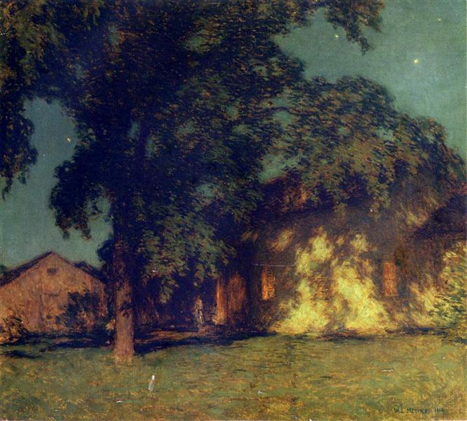 Summer Night (No. 2), 1914 - Willard Metcalf