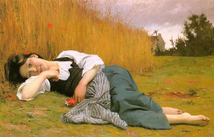 Rest in Harvest, c.1865 - William-Adolphe Bouguereau