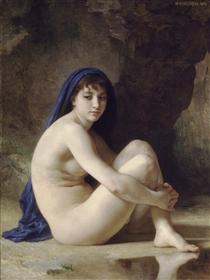 Seated Nude - William Adolphe Bouguereau