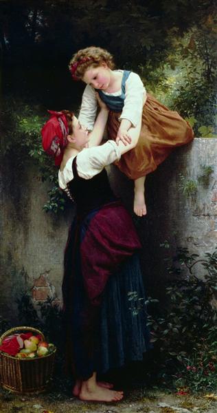 Small marauding, c.1872 - William Adolphe Bouguereau