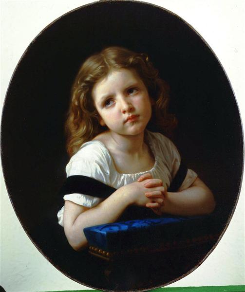The Prayer, 1865 - William Adolphe Bouguereau