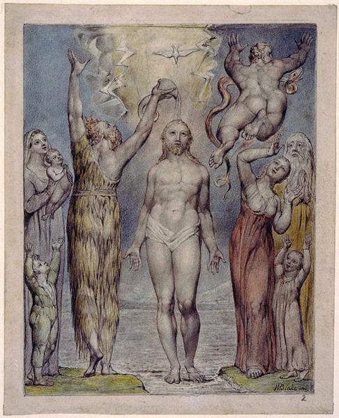 Illustration to Milton`s Comus, 1816 - 1820 - William Blake