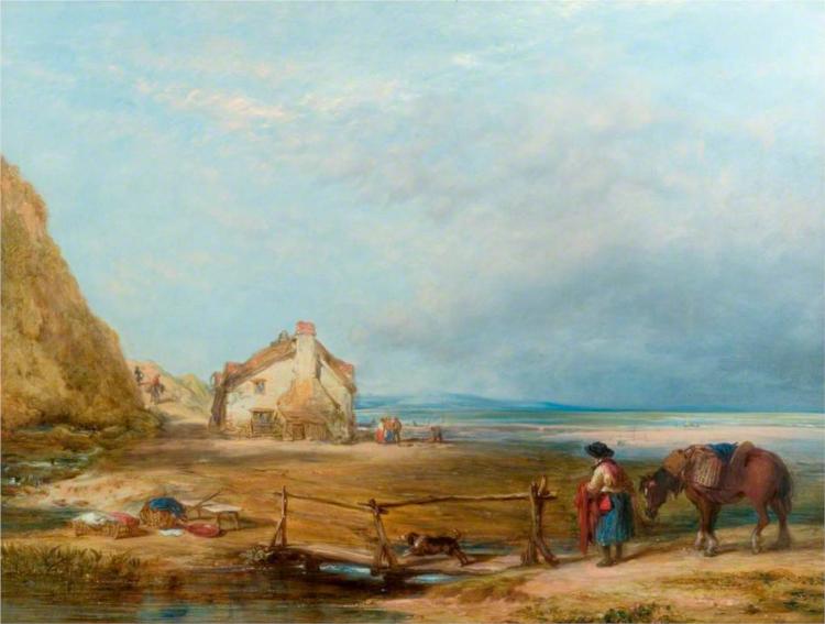 Hall Sands, Devonshire, 1846 - 威廉·柯林斯