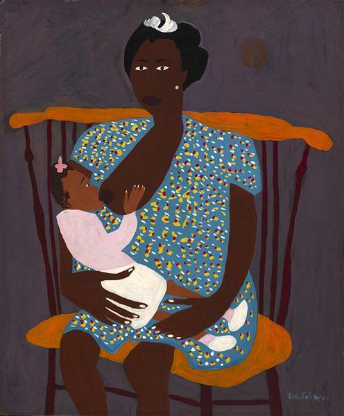 Sis and L'il Sis, 1944 - William H. Johnson
