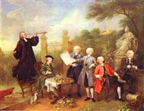 Lord Hervey and His Friends - William Hogarth