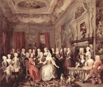 Wanstead Assembly at Wanstead_ House - William Hogarth