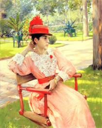 Afternoon In The Park - William Merritt Chase