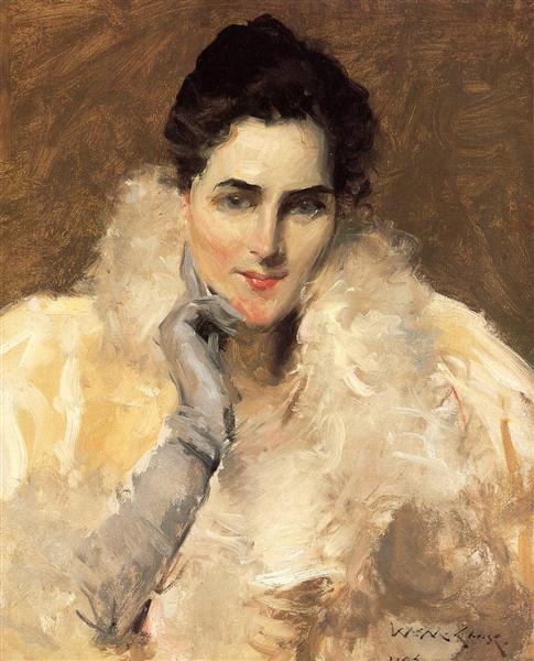 Portrait of a Lady - William Merritt Chase