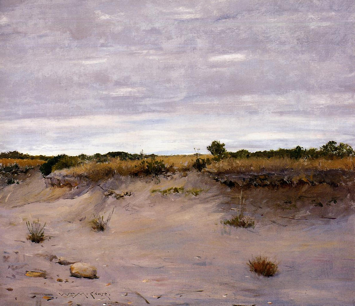 Wind Swept Sands, Shinnecock, Long Island, 1894 William